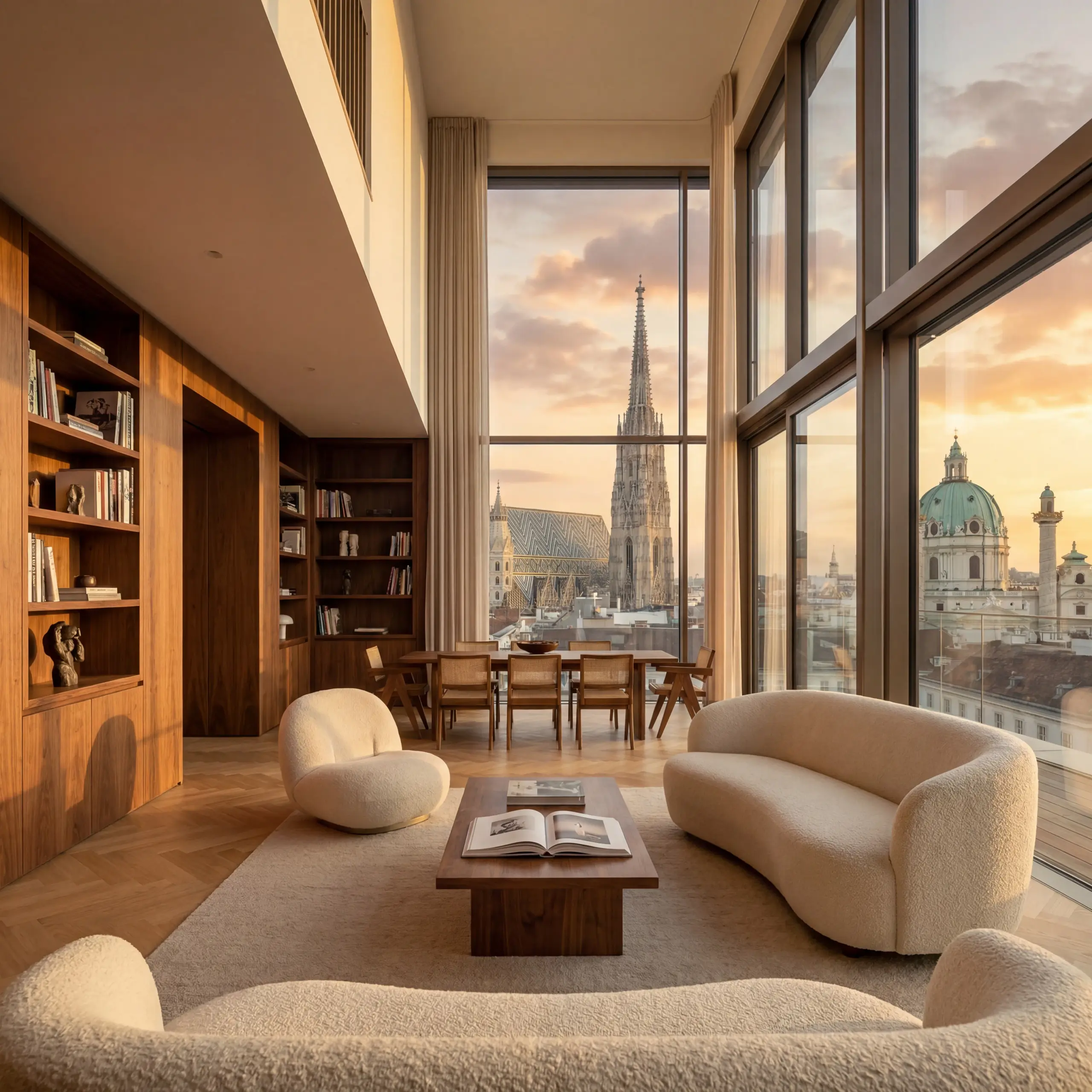 Elegantes Wiener Wohninterieur